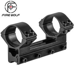 30mm One Piece High Profile circular Dovetail Scope Mount Rings Adapter W 11mm Long 100mm