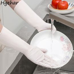 Disposable Gloves Summer Thin Food Grade Washing Tools Anti-fouling Waterproof Anti-stab Housework Cleaning Long Glove Non-slip