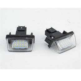 2pcs Auto Licence Plate LED Lamp White Colour LED Light Car Accessories222u