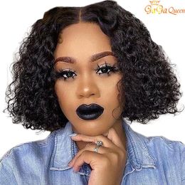 13x4 lace frontal water wave human hair wigs brazilian curly hair wigs pre pluck human ahir wigs226J