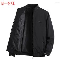 Men's Jackets Autumn Spring Men Business Causal Mens Outwear Loose Solid Colour Coats Man Streetwear Zipper Baseball Jaquetas