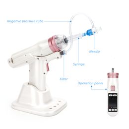 Face Massager Hydrolifting Gun Korea Mesotherapy EZ Negative Pressure Meso Water Injector Beauty Device Skin Care 230728