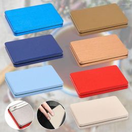 Gift Wrap 1PC Portable Rectangle Tin Box Square Packaging U Disk Receive Storage Boxes Tea Can Beauty Tool Accessories