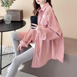 Women's Blouses And Shirts Women Business Work Office Solid Color Autumn Casual Turn-down Collar Tops Formal Buttons Fashion T294