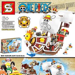 One Piece Luffy Building Block  Lego One Piece Thousand Sunny