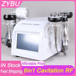 6in1 Multifunctional Fat-reducing Slimming Machine Ultrasound Vacuum Cavitation Fat Loss Device Wrinkle-removing Body Shaping Slimming Face Lifting Beauty Spa