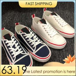 2023 Casual Shoes Leather Fashion Platform Red Bottoms Sneakers White Black Men Women Veet Size 38-47 with Box
