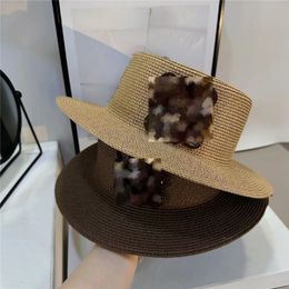 Trendy Women's Bucket Hats Simple Temperamental Elegant Flat Straw Hat Vacation Trip Sun Beach Wide Brim Hat