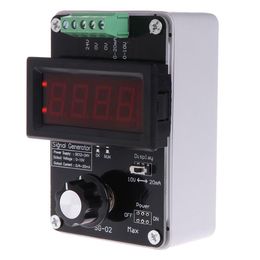 Analogue DC 0-10V 0-20mA Signal Generator Current Voltage Signal Simulator Adjustable Accurate 4-20mA Transmitter Signal Calibrator 350D