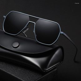 Sunglasses Polarized Day And Night Dual-use Color-changing Driving Glasses Uv400 Classic Designer Retro For Men