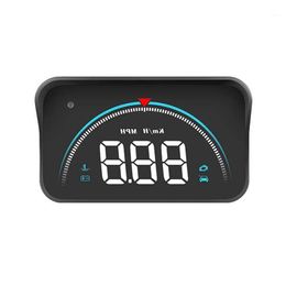 3 5inch Universal Car Head Up Display Hud Obd Ii Obd2 Mph Km H Speeding Warning Digital Speedometer Display Fuel Consumption Te1279j