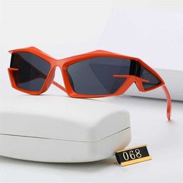 52% OFF Wholesale of new one-piece fashion y2k Sunglasses female sunglasses male millennium ins style