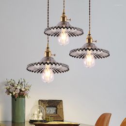 Pendant Lamps Vintage Lights Glass Home Decoration Hanging Living Room Kitchen Dining Lighting Restaurant Light Fixture