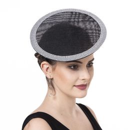 Stingy Brim Hats Derby for Women Fascinators Tea Party Headband With Fascinator Wedding Cocktail Flat Hair Clip 230729