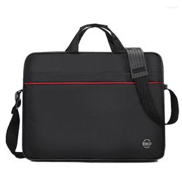 Briefcases Wholesale Men's Casual Computer Bag 15 Inch Notebook Tote Briefcase Business Commute Shoulder