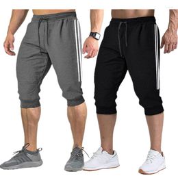 Men's Pants Summer Sports Large Size Casual Cropped Running Fitness Shorts Beach