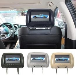 Car Video Automotive General 7-inch Rear Headrest HD Digital Screen Liquid Crystal Display DVD Player1288g