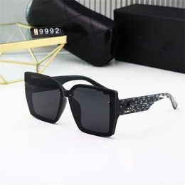 50% OFF Wholesale of new frosted women's Sunglasses square sunglasses Tiktok flat lens printing