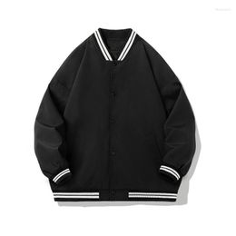 Men's Jackets Season Ins Trendy Brand Sweater Baseball Jacket American Top Cardigan Autumn And Winter Stand Collar