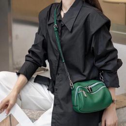 Evening Bags Female Genuine Leather Small Bag Lady Casual Shoulder Crossbody Real TOGO Cowhide Hobo Women's Handbag Fashion Phone