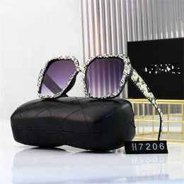 50% OFF Wholesale of new style square glasses sunshade UV resistant Womens popular Tiktok ins same sunglasses