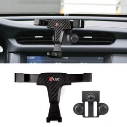 For Jaguar XF 2018 2019 2020 Car Smart Cell Hand Phone Holder Air Vent Cradle Mount Gravity Stand Accessory for Iphone Samsung245h