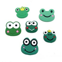 Shoe Parts Accessories Pvc Frog Charm Decoration Buckle Jibitz For Clog Charms Buttons Pins Drop Delivery Series Randomly