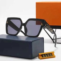 50% OFF Wholesale of New 6190 large box for women's Personalised street photography popular on internet the same sunglasses