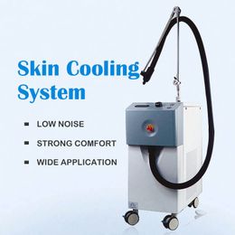 Salon use Cryo Skin Cooler Machine Laser Treatment Reduce The Pain Air Cooling Devices 20°C Cold beauty equipment