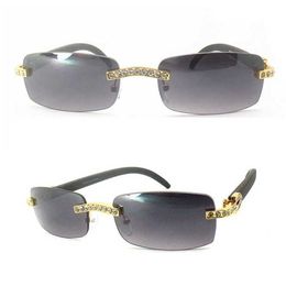 50% OFF Wholesale of New best-selling frameless metal coated ocean with trendy street photography sunglasses