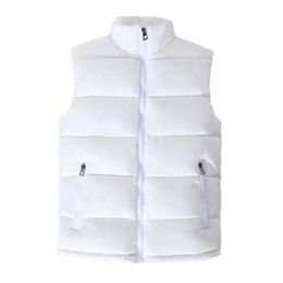 Мужские жилетки Стильный жилетка мужская рукавочная куртка с твердым цветом для мытья стройная жилетка Zipper 230728