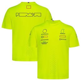 New F1 Driver T-Shirts Formula 1 Team Racing Suits Men's Short Sleeve T-Shirts Fan Apparel262d