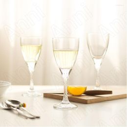 Wine Glasses European Glass Simplicity Western Restaurant Desktop Champagne Creativity Retro White Grape Cup Kitchen Tableware