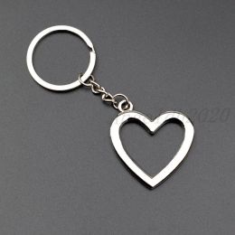 Metal Heart Shaped Keychains Car keychains Metal Keyrings Novelty Zinc Alloy Lovers Festive Party Favours Ornaments VTKY2146 LL