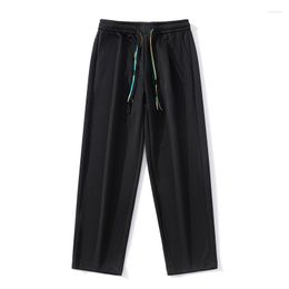 Men's Pants KRCVES Youth Student Fashion Simple Casual Sports Korean Trend Draping Loose Straight Leg Wide Trousers