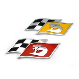 chrome Lion Flag Commodore Waggon Clubsport Gts Senator badge sticker Plastic Holden HSV 3D Badge Emblem254Z