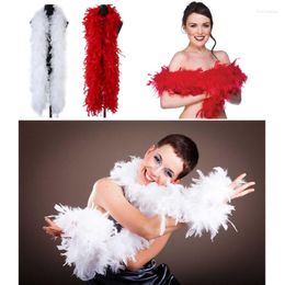 Scarves Plush Turkey Feather Boa Decorations For Party Wedding Clothes Dress Shawl