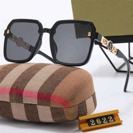 52% OFF Wholesale of sunglasses Overseas New for Men and Women Large Frame B Sunglasses Tourism Glasses P2622