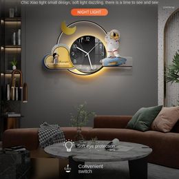 Wall Clocks Clock Watch Living Room 2023 Fashion High Grade Net Red Light Luxury Creative Modern