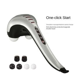 Other Massage Items Massager stick massage hammer neck waist hand held multi function body tapping meridian back 230728