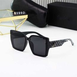 56% OFF Wholesale of new frosted women's Sunglasses square sunglasses Tiktok flat lens printing