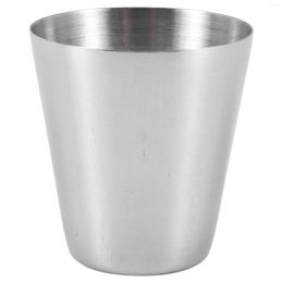 Baking Moulds 15 Pcs Stainless Steel S Glasses Drinking 30Ml(1Oz) Camping Travel Coffee Tea Cup For Whiskey Liquor