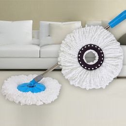 Mops Universal Mop Head Refill Rotating Spin Microfibers Round 16mm Mopping Microfiber Rag Cloth Replacement Clean Tool 230728