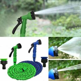 Watering Garden Hose Car Wash Stretched Magic Expandable Garden Supplies Water Hoses Pipe Car Cleaning Tools 15M243x