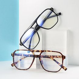 Sunglasses 2023 Unisex Blue Light Blocking Glasses Fashionable Frame Vintage Style Eyewear Anti Eyestrain Decorative Eyeglasses