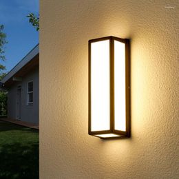 Wall Lamp Outdoor Super Bright Stair Aisle Outside Balcony Light LED Waterproof Courtyard Doorway