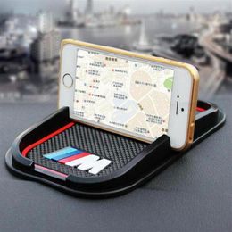 Anti-slip Car Phone Mat GPS support Sticker for BMW M M3 M5 M6 E30 E34 F10 F15 F30 X1 X3 X5 X6 E36328R