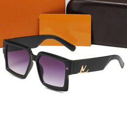 Top luxury Sunglasses polaroid lens designer women Men Goggle senior Eyewear For Women eyeglasses frame Vintage Metal Sun Glasses