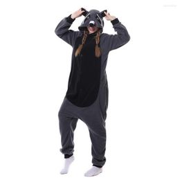 Onesies Pyjama Raccoon Anime Costumes cosplay Kigurumi Anime Adults Cat Bear Shark Dragon Jumpsuit Christmas Gift2474