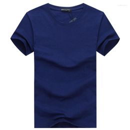 Men's Suits B616 Simple Creative Design Line Solid Colour Cotton T Shirts Arrival Style Short Sleeve Men T-shirt Plus Size